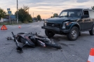 В Большеречье подросток на мотоцикле попал в ДТП