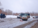 В Омске машина выехала на полосу встречного движения и врезалась в газель