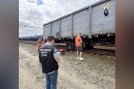 На омской станции железной дороги сошел с рельсов вагон