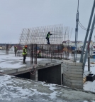В Исилькуле продолжается строительство школы