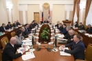 Виталий Хоценко провел заседание, на котором обсуждали ход реализации нацпроектов