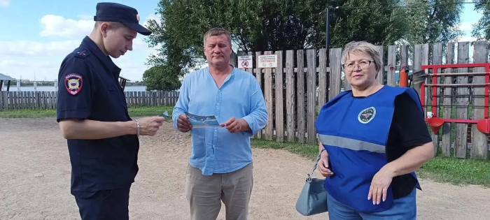 В Омске прошли новые рейды у воды: полиция проверила берег озера Чередовое