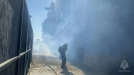 Пожар в «Кварталах Драверта» случился из-за горящего утеплителя: пострадали строители