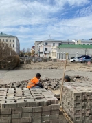 В омском «Городском саду» проходит второй этап благоустройства