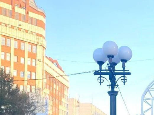 На улице 5-й Армии в Омске скоро включат новое освещение