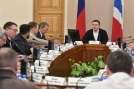 Виталий Хоценко провёл первое аппаратное совещание с членами Правительства Омской области