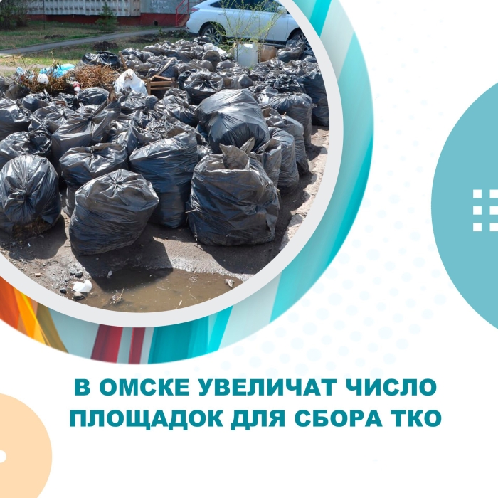 В Омской области планируют установить более двух тысяч мусорных контейнеров