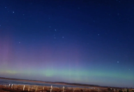 Над Омской областью ночью было видно полярное сияние Над Омской областью ночью было видно полярное сияние